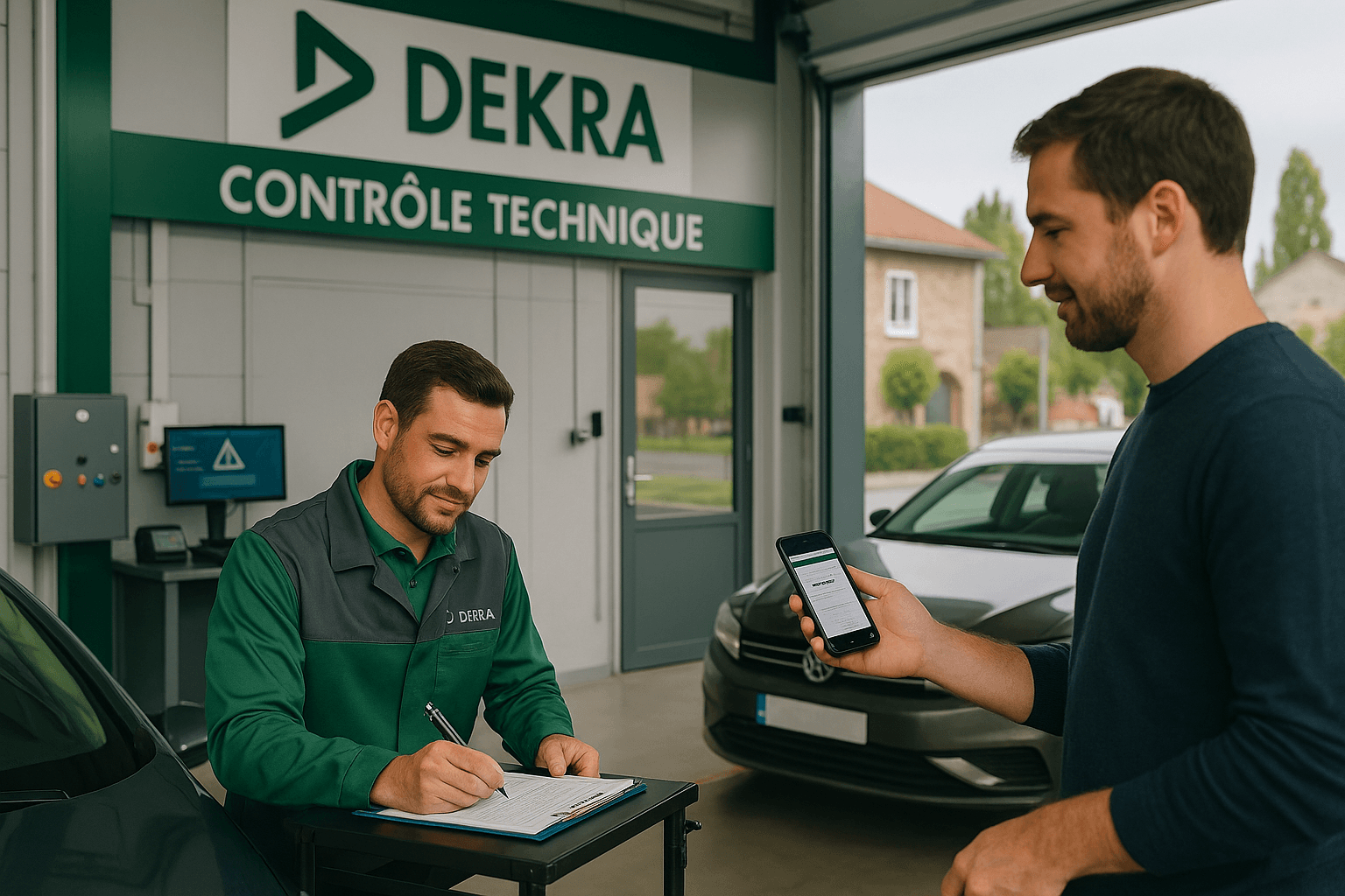 DEKRA - COMPIÈGNE : contrôle technique auto en 30 min, proche de chez vous