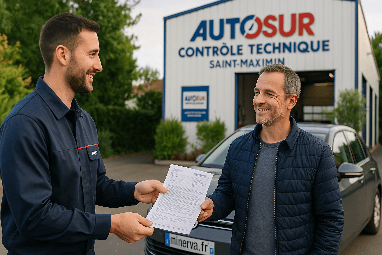 Bienvenue chez AUTOSUR – Saint-Maximin : Votre contrôle technique de confiance